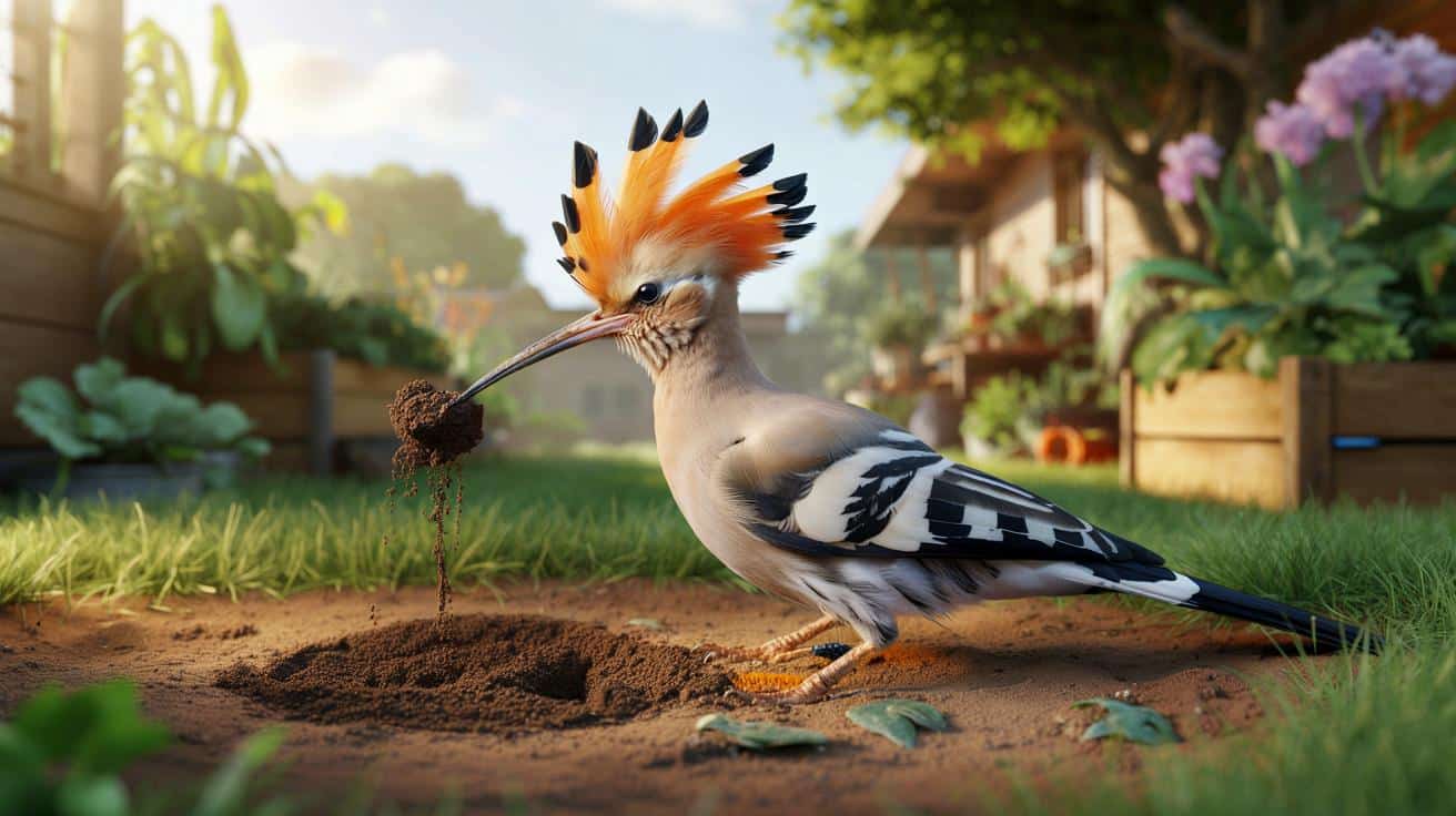 Ptak z pomarańczowym czubem w ogrodzie? Sprawdź, co mówi o twojej ziemi i przyszłości