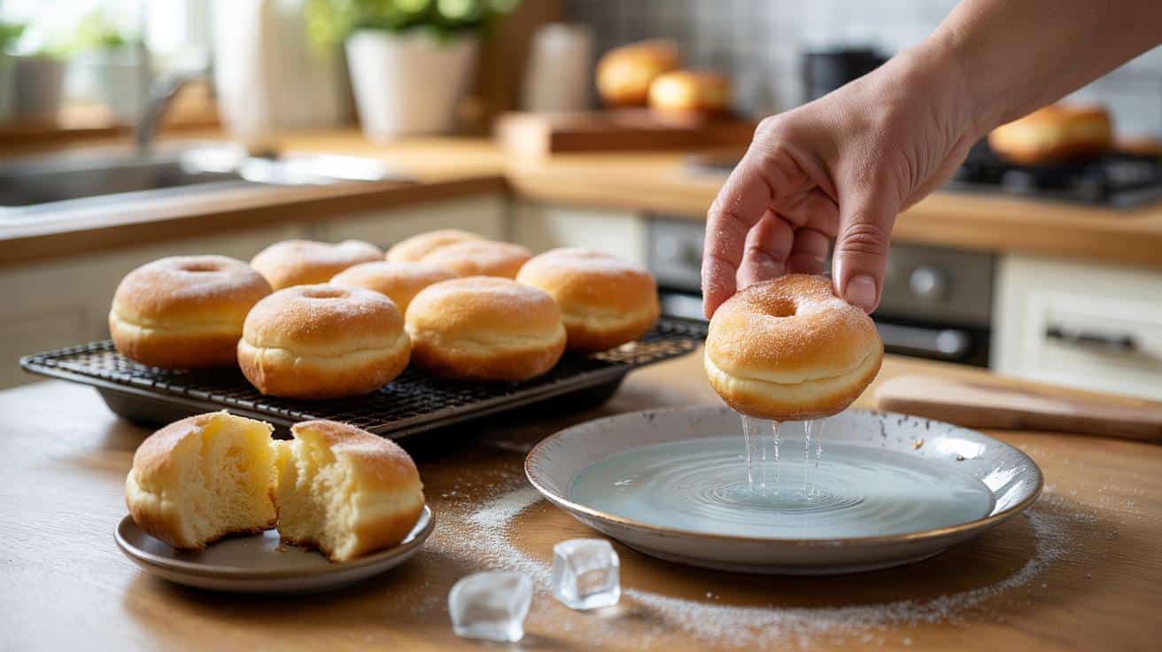 Puszyste pączki z cukrem z piekarnika: prosty trik bez smażenia