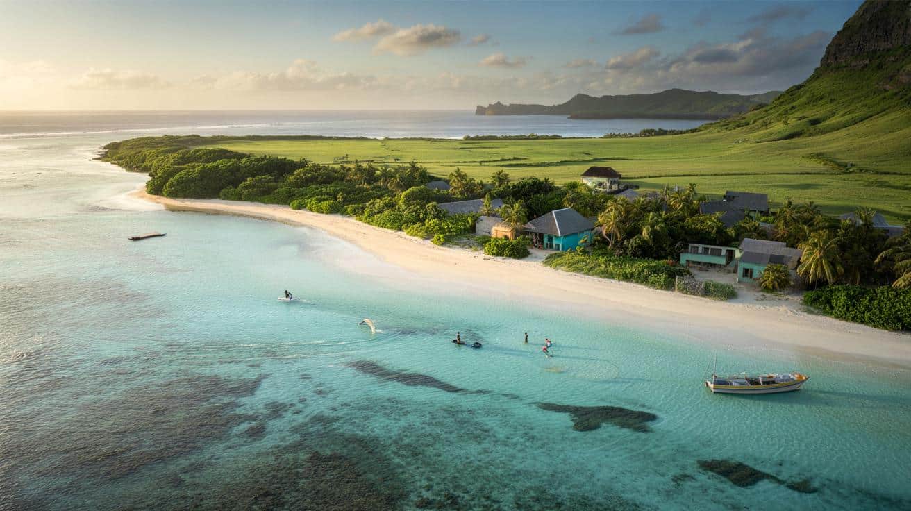 Raj tropikalny bez tłumów: mała wyspa przy Mauritiusie kusi gigantyczną laguną