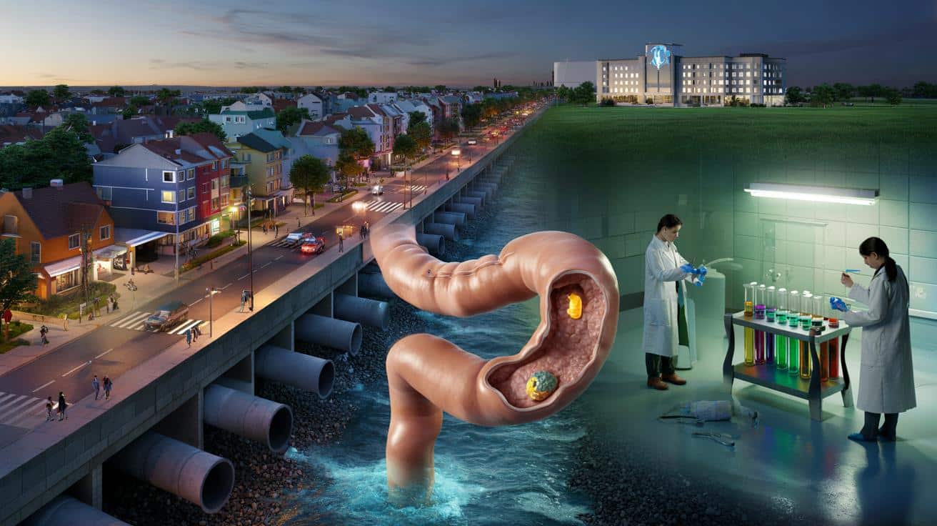 Rak jelita pod kontrolą kanalizacji? Nowy sposób na ciche guzy