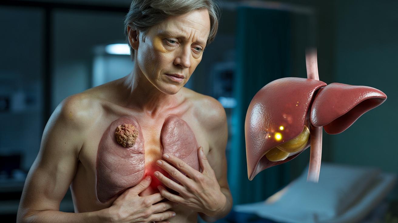 Rak płuca bez kaszlu? Gdy pierwszym sygnałem staje się chory wątroba