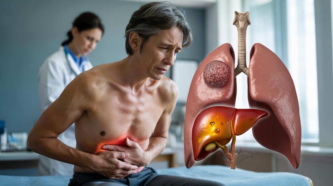 Rak płuca bez kaszlu? Ten sygnał z wątroby może go zdradzić