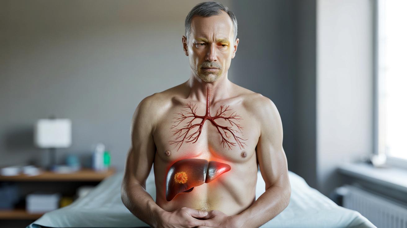 Rak płuca może udawać problemy z wątrobą. Te sygnały najłatwiej zbagatelizować