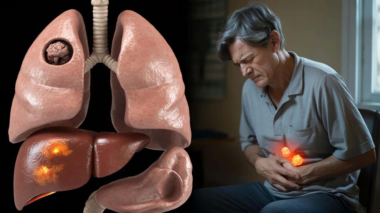 Rak płuca potrafi ukrywać się w ciszy. Czasem pierwszy krzyczy wątroba