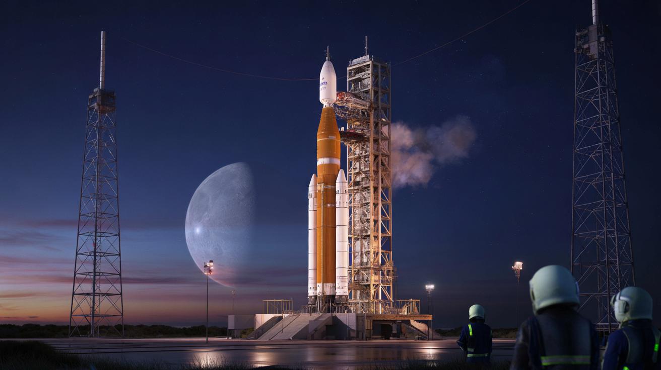 Rakieta Artemis II już na wyrzutni. NASA szykuje lot ludzi wokół Księżyca