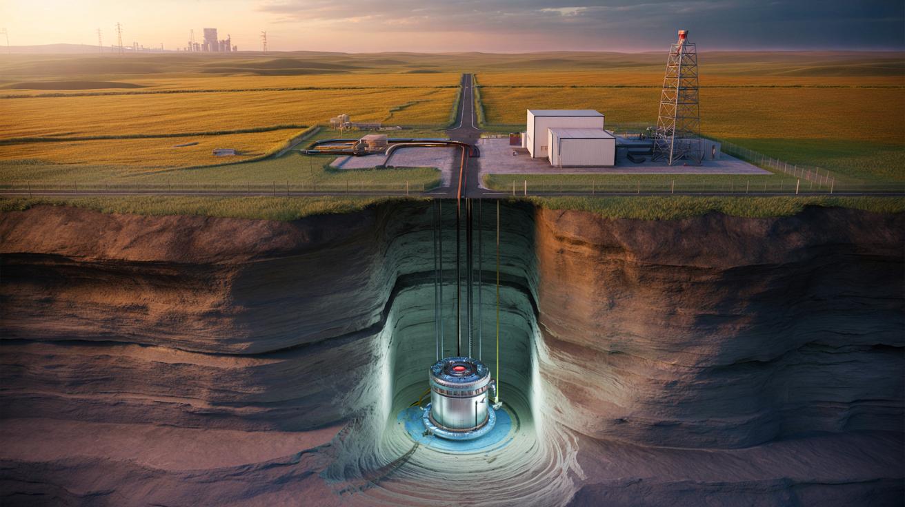 Reaktor jądrowy prawie 2 km pod ziemią. USA testują nową drogę dla atomu