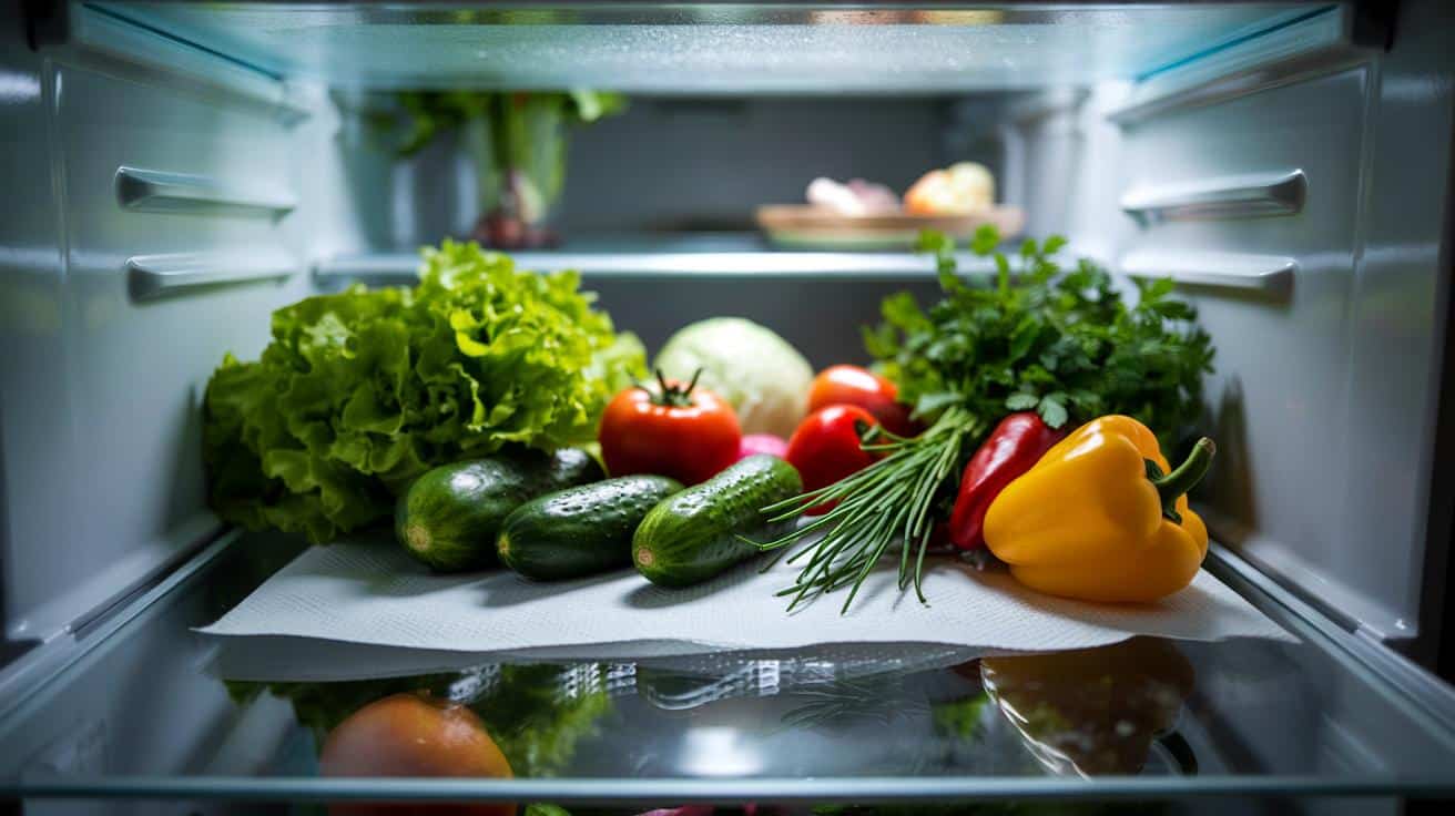 Dlaczego zwykły ręcznik papierowy pod warzywami w lodówce potrafi wyraźnie wydłużyć ich świeżość i ograniczyć straty