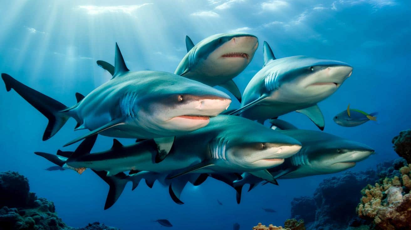 Rekiny jak ludzie? Naukowcy odkrywają zaskakujące „przyjaźnie” w oceanie