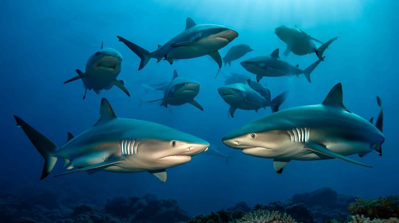 Rekiny jak ludzie? Naukowcy odsłaniają ich zaskakujące życie towarzyskie