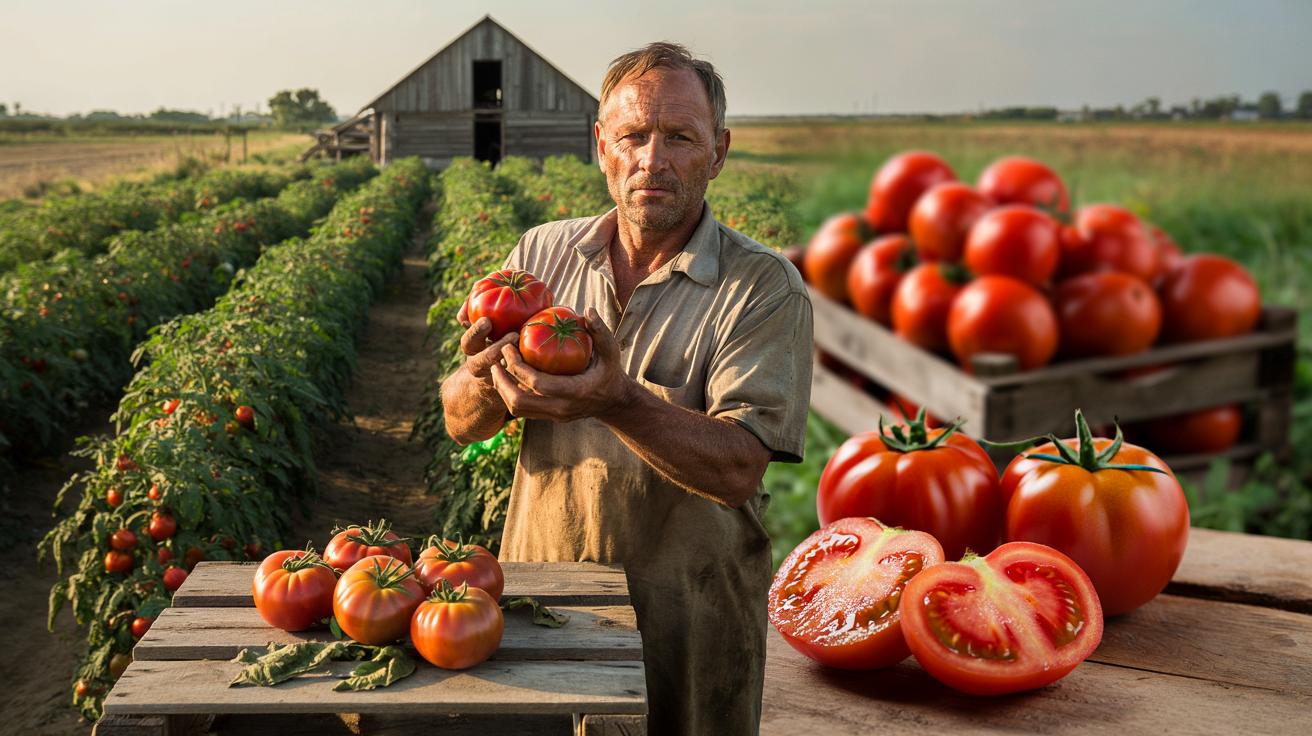 Rolnik ekologiczny z Podlasia tłumaczy, dlaczego letnie pomidory z supermarketu smakują jak woda i co robią producenci, by nie dojrzewały w transporcie