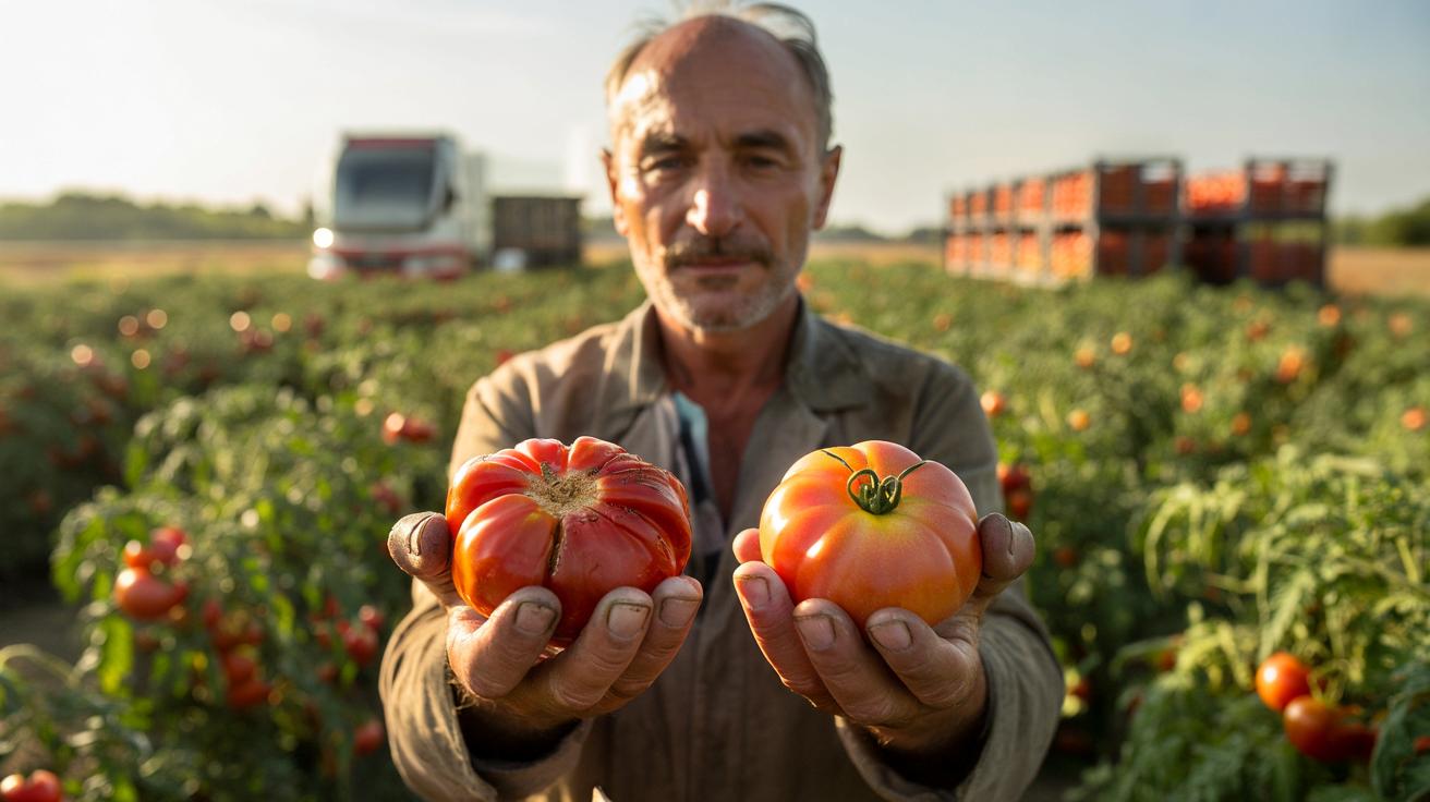 Rolnik ekologiczny z Podlasia tłumaczy, dlaczego letnie pomidory z supermarketu smakują jak woda i co robią producenci, by nie dojrzewały w transporcie