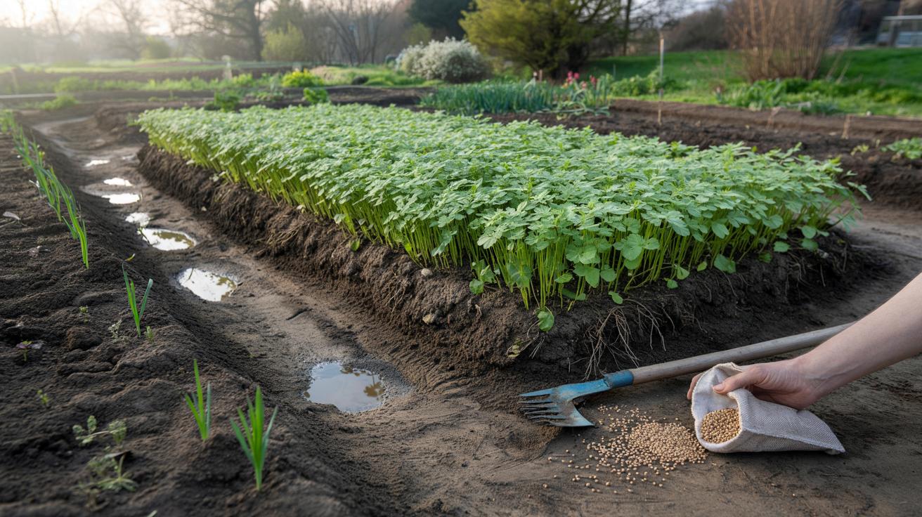 Ta roślina sama użyźni grządki przed wiosennymi siewami