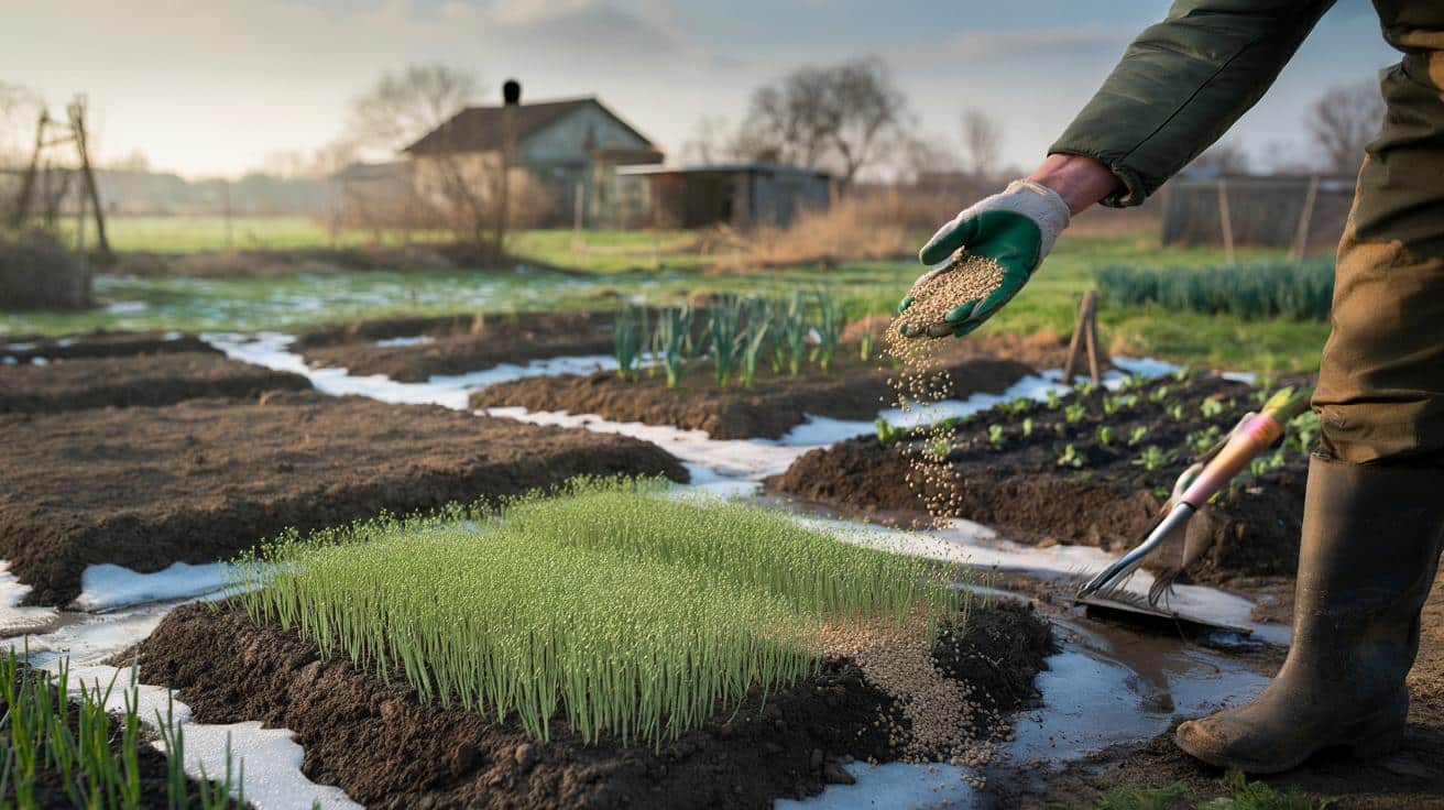 Ta roślina sama użyźni warzywnik po zimie. Wysiej ją w lutym