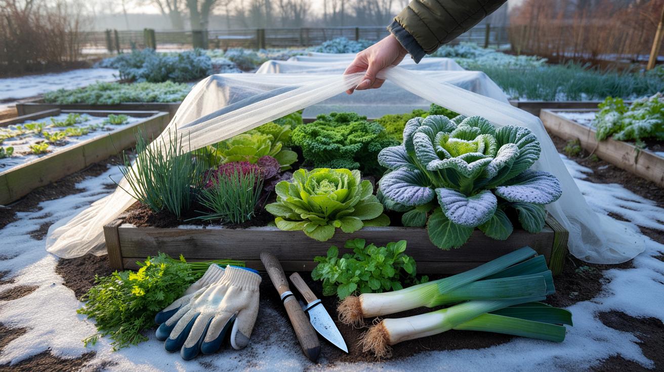 Rośliny, które można zbierać i jeść prosto z ogrodu już w lutym