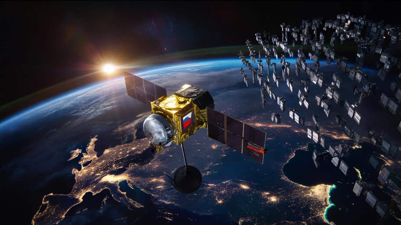 Rosyjski konkurent Starlink rusza z miejsca: pierwsze satelity już obok floty SpaceX