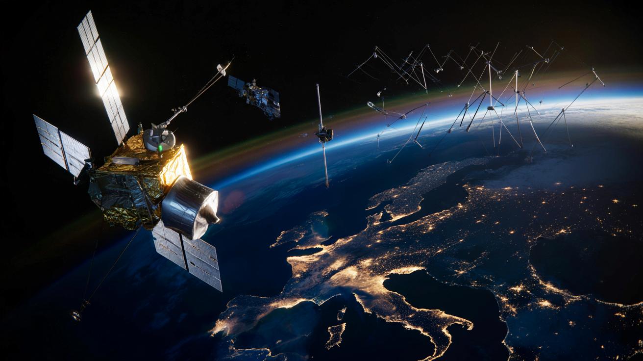 Rosyjski konkurent Starlinka rusza z miejsca: pierwsze satelity już przy Starlinkach SpaceX