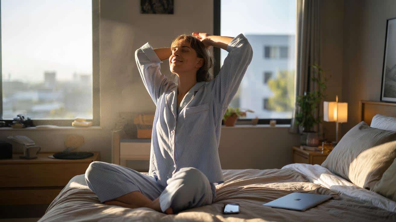 Dlaczego lekkie rozciąganie rano może poprawić nastrój