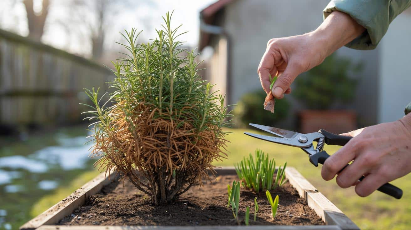 Rozmaryn brązowieje po zimie? Jeden prosty trik ratuje krzak
