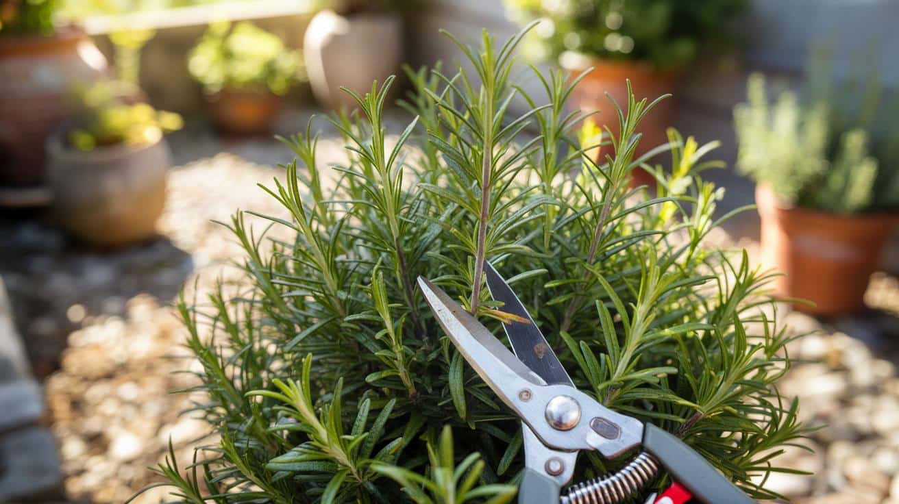 Rozmaryn jak z południa: kiedy i jak go przycinać, żeby rósł gęsty i pachnący