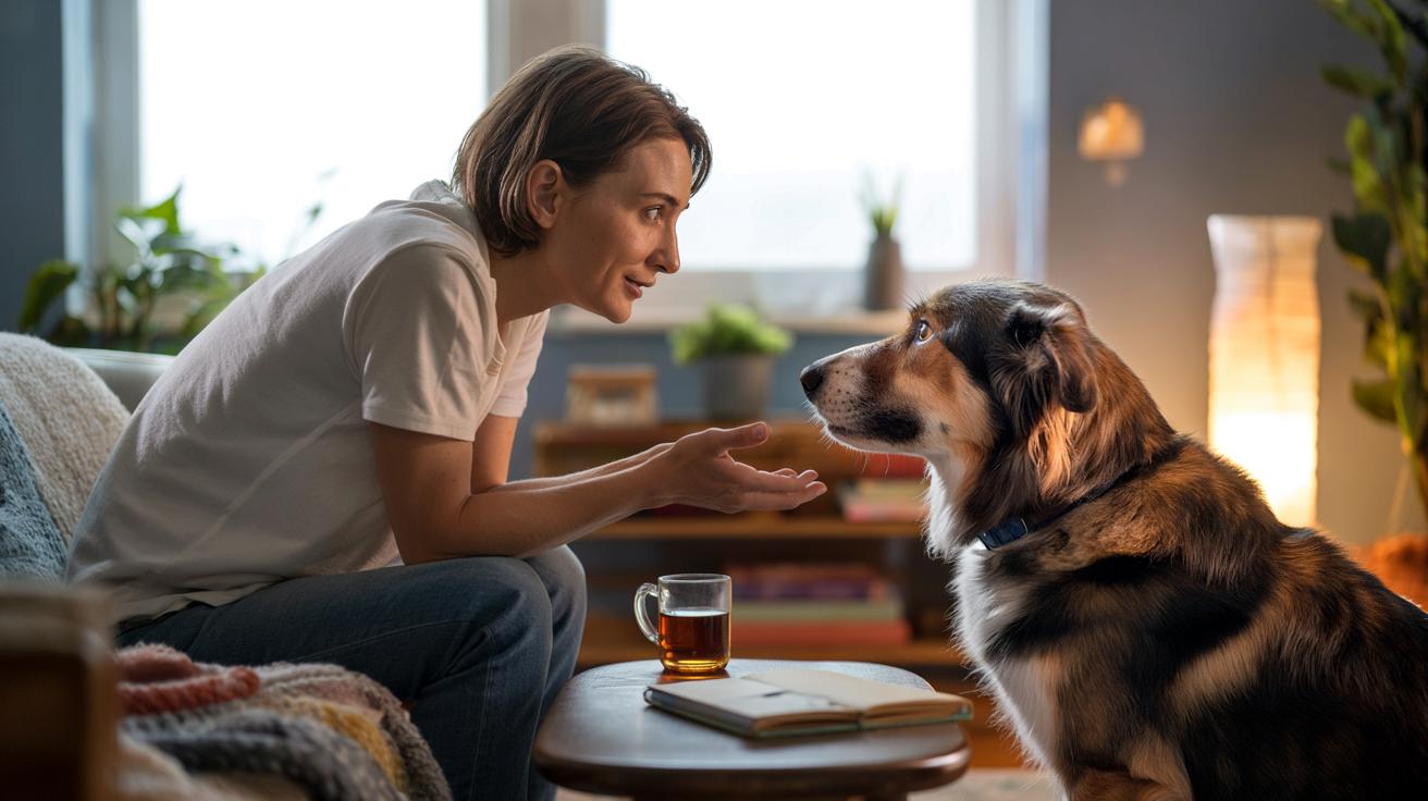 Rozmawiasz z psem jak z człowiekiem? Psychologia wyjaśnia, co to o tobie mówi