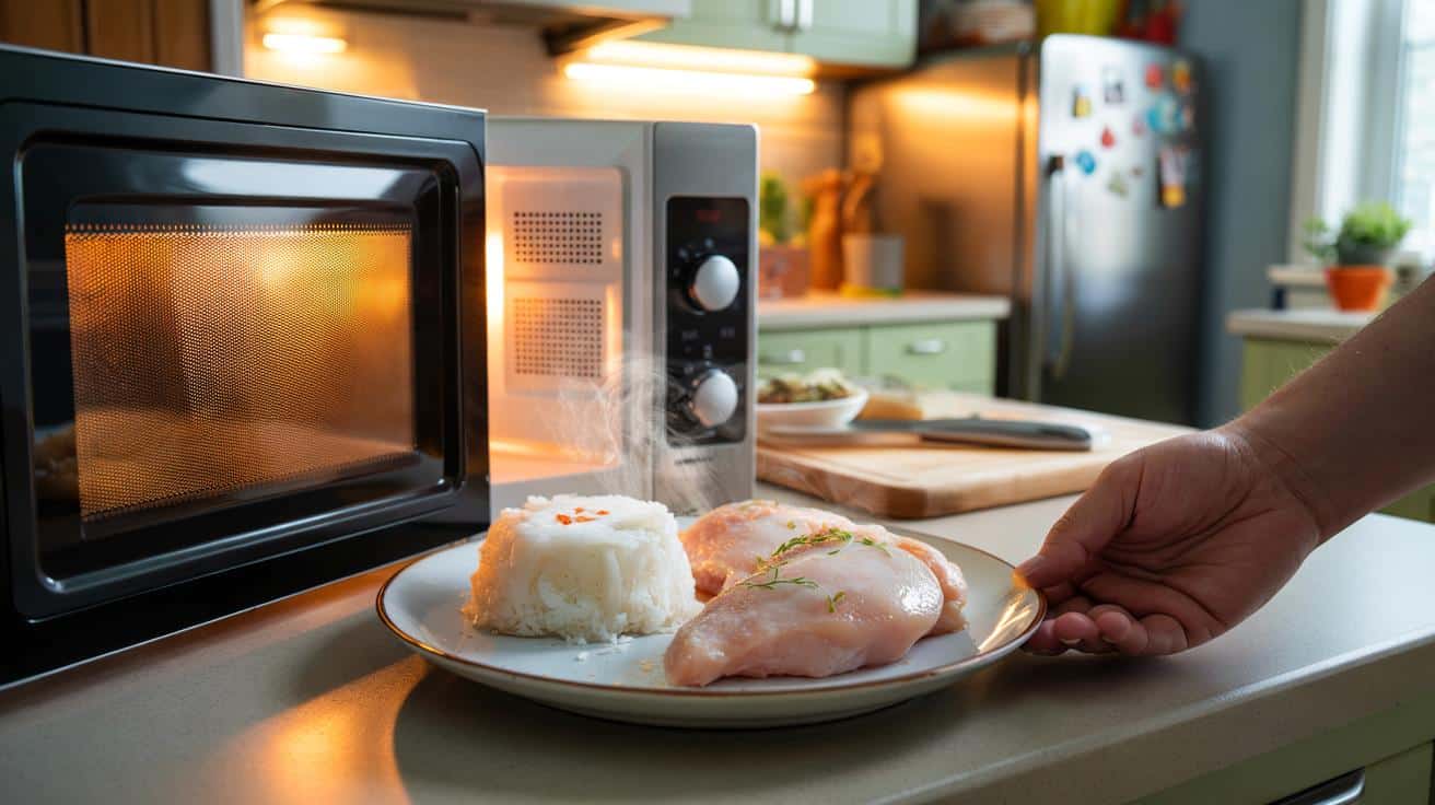 Rozmrażanie w mikrofalówce: ten codzienny błąd może skończyć się zatruciem