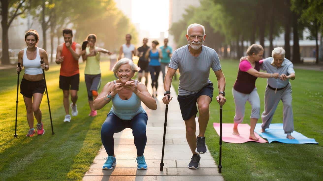 Różnorodny ruch zamiast jednej dyscypliny: jak aktywność przedłuża życie