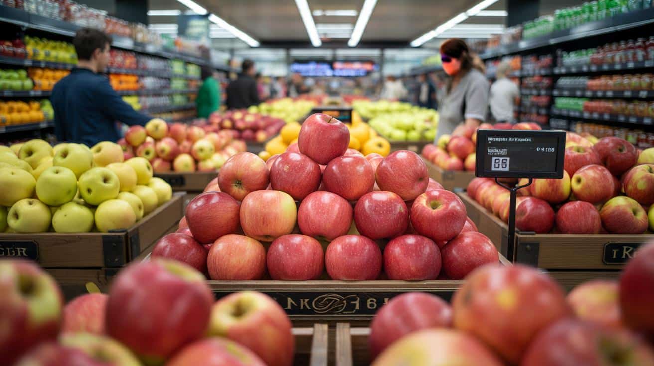 Ta różowa jabłkowa gwiazda podbija supermarkety. Ale ma pewien haczyk