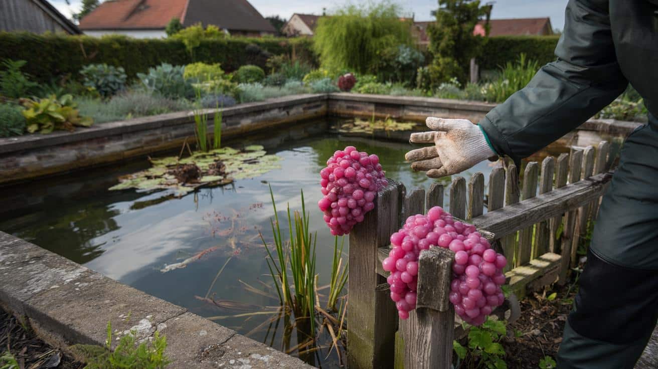 Różowe jajka na płocie lub murku to sygnał alarmowy dla ogrodników i wymagają natychmiastowej reakcji