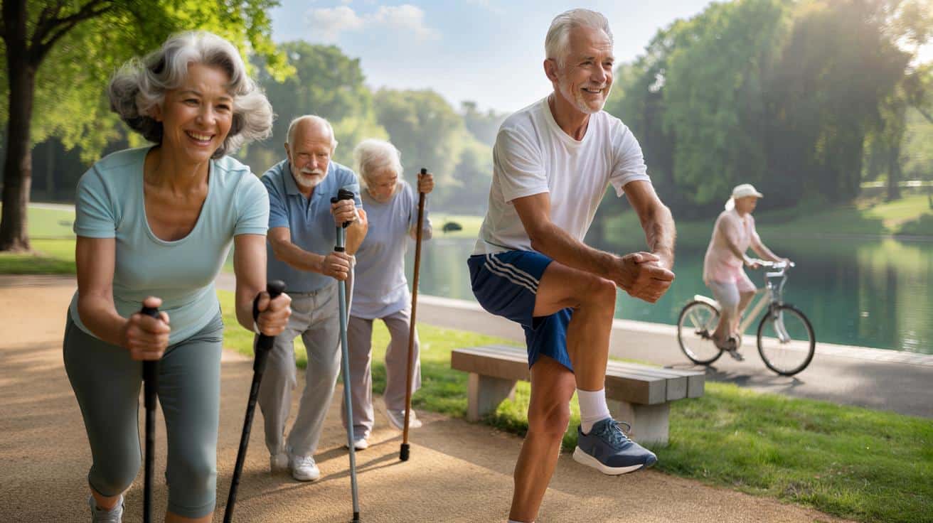 Ruch po 60. roku życia: 5 łagodnych sportów, które naprawdę pomagają