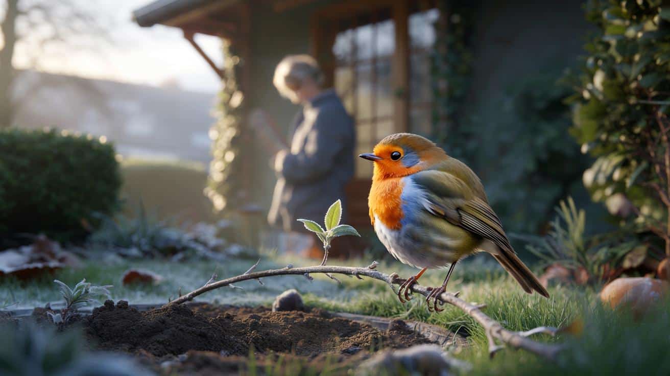 Rudzik w ogrodzie to nie przypadek. Co oznacza jego wizyta?