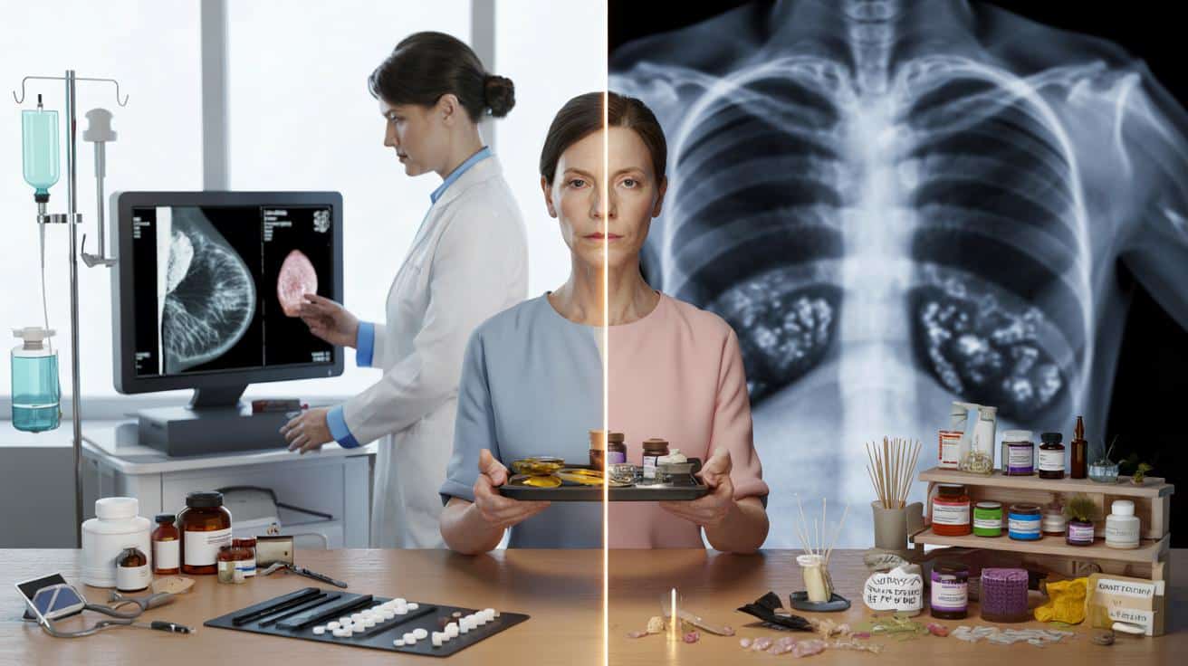 Medycyna alternatywna przy raku piersi czterokrotnie zwiększa ryzyko śmierci