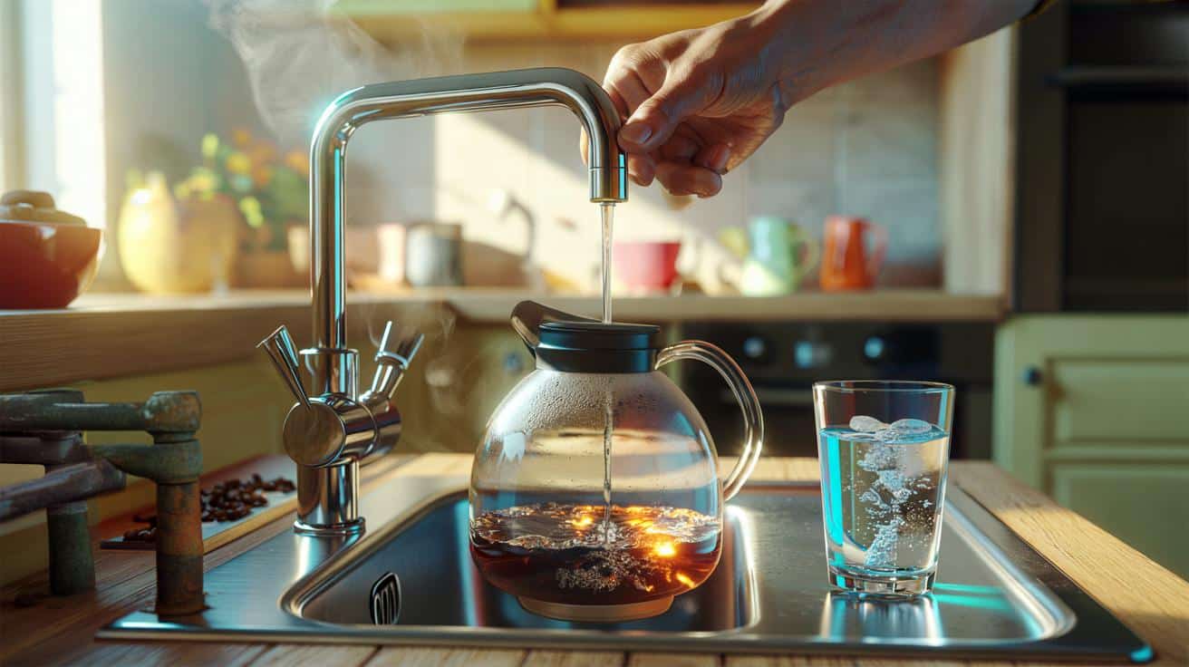 Rząd ostrzega przed wodą z ciepłego kranu do kawy. Sprawdź, dlaczego