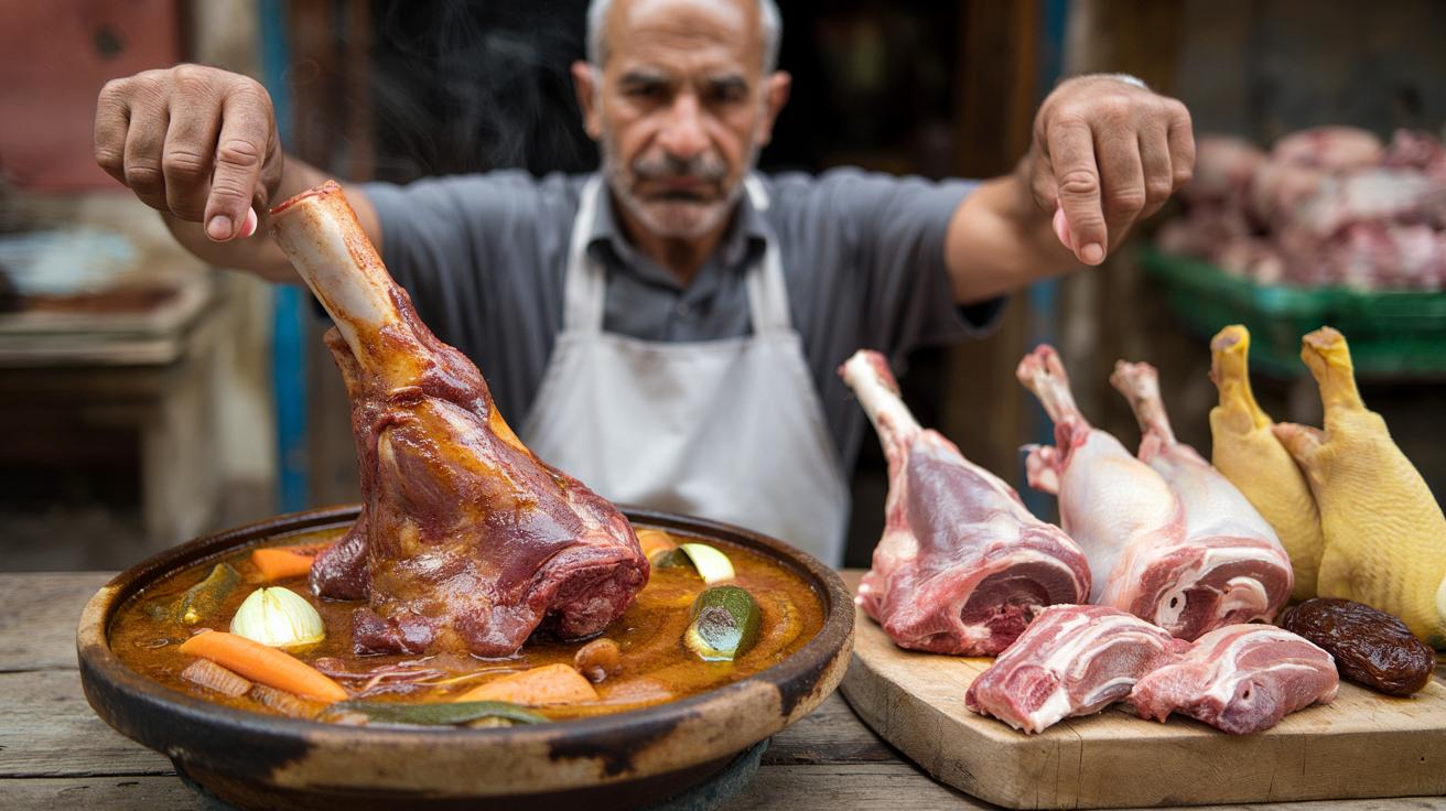 Rzeźnik zdradza, jaki kawałek mięsa daje najlepszy tajin