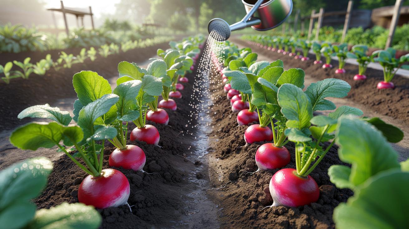 Rzodkiewki jak z obrazka: prosty trik na chrupiące, równe bulwy
