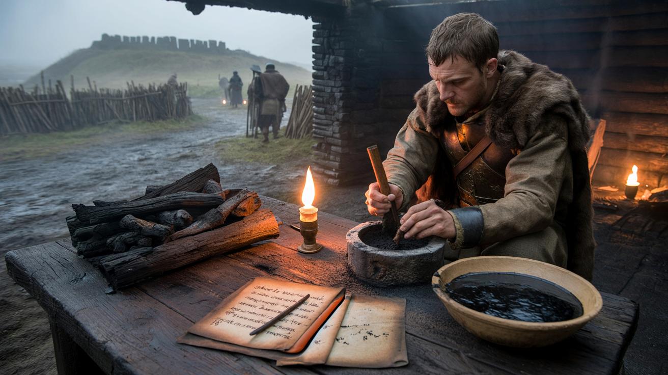 Rzymscy żołnierze na dalekiej północy sami produkowali atrament