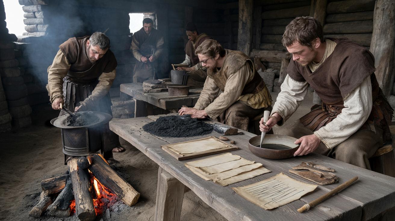 Rzymscy żołnierze na rubieżach imperium sami produkowali atrament