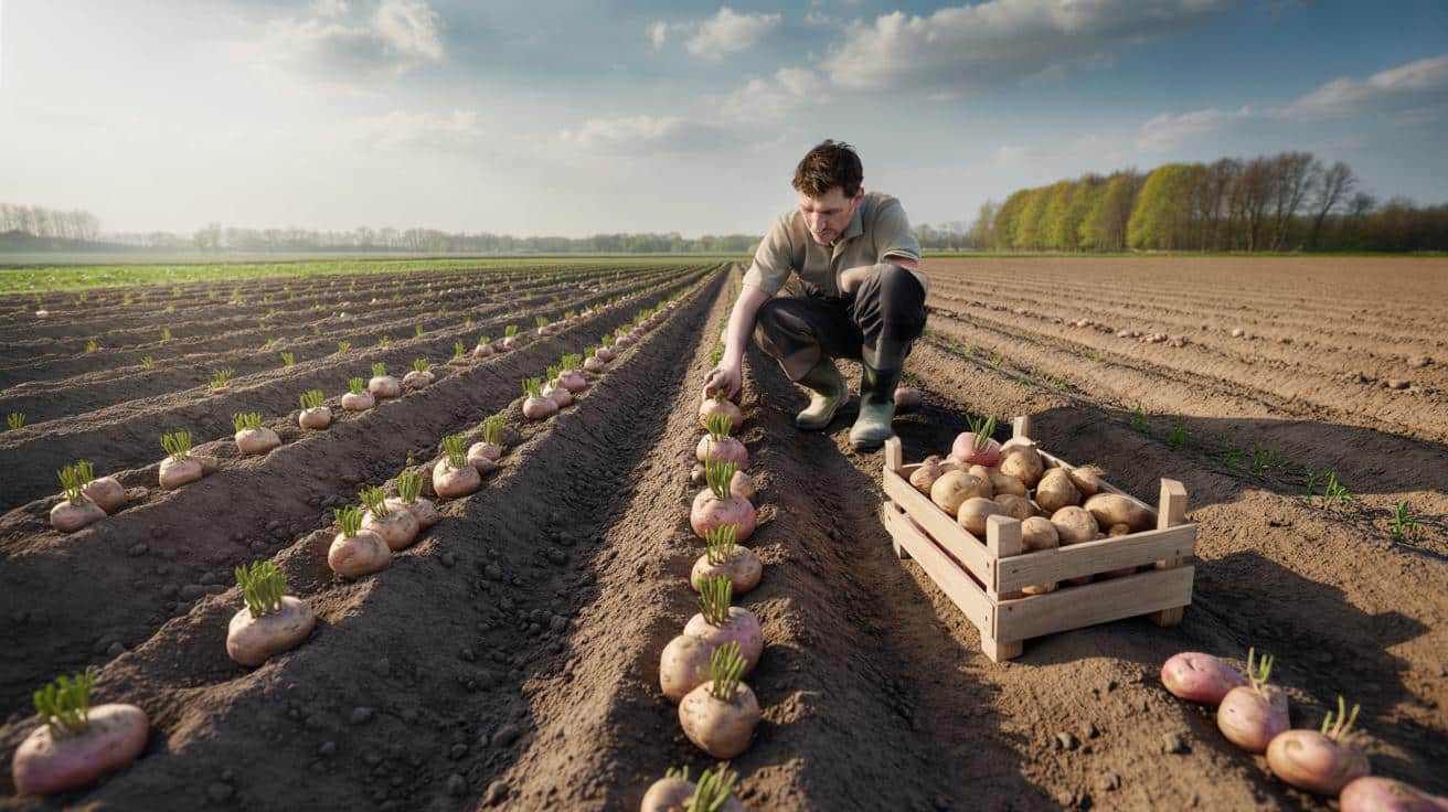 Sadzenie ziemniaków krok po kroku: kiedy ruszyć w pole, żeby zebrać pełne skrzynki