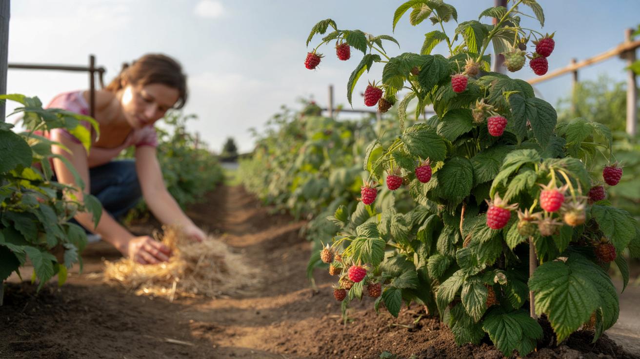 Sadziłam maliny według jednej zasady. Od 10 lat owocują co lato