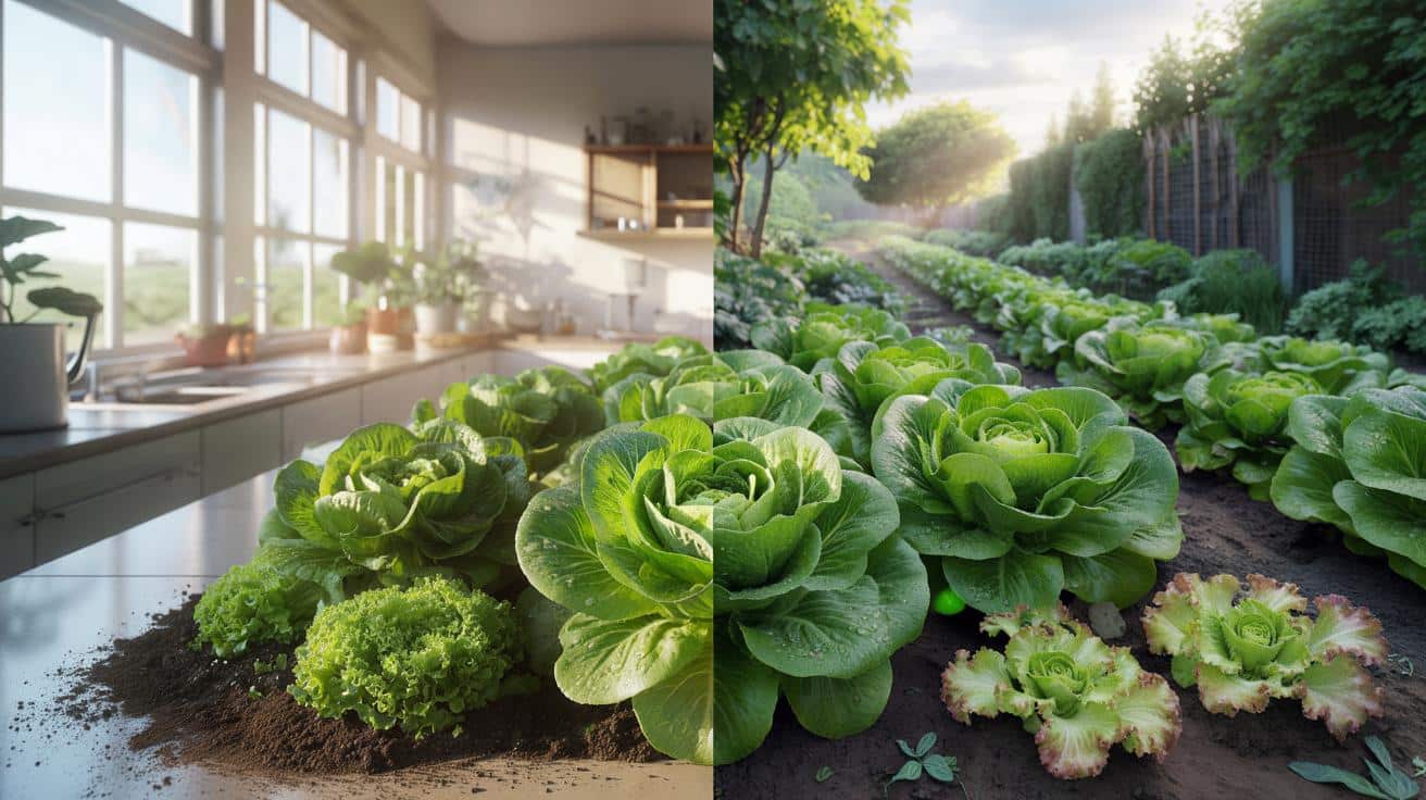 Sałata buttercrunch w domu i w ogrodzie: ile słońca naprawdę potrzebuje?