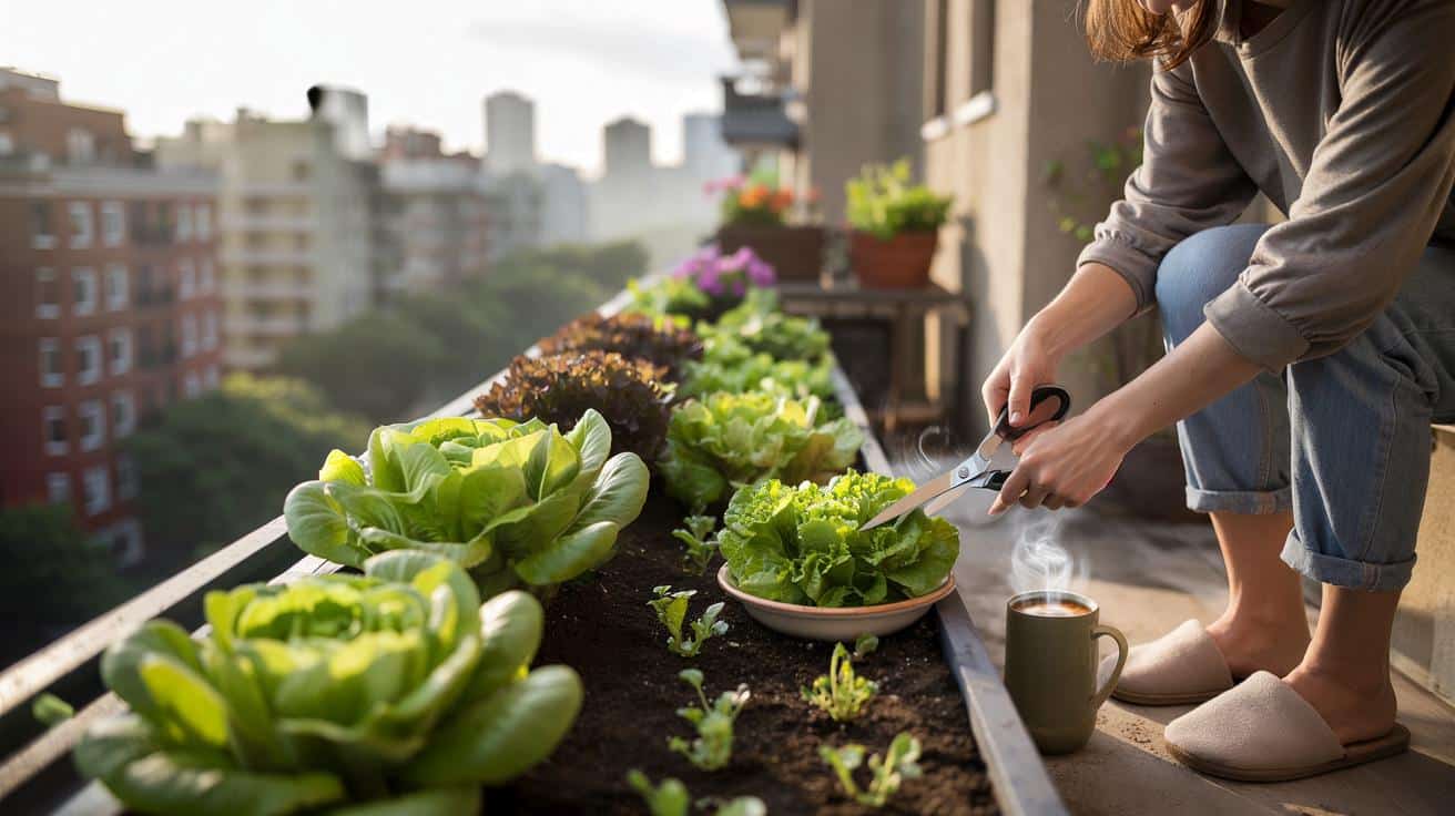 Sałata na balkonie: wysiej ją teraz i jedz już za trzy tygodnie