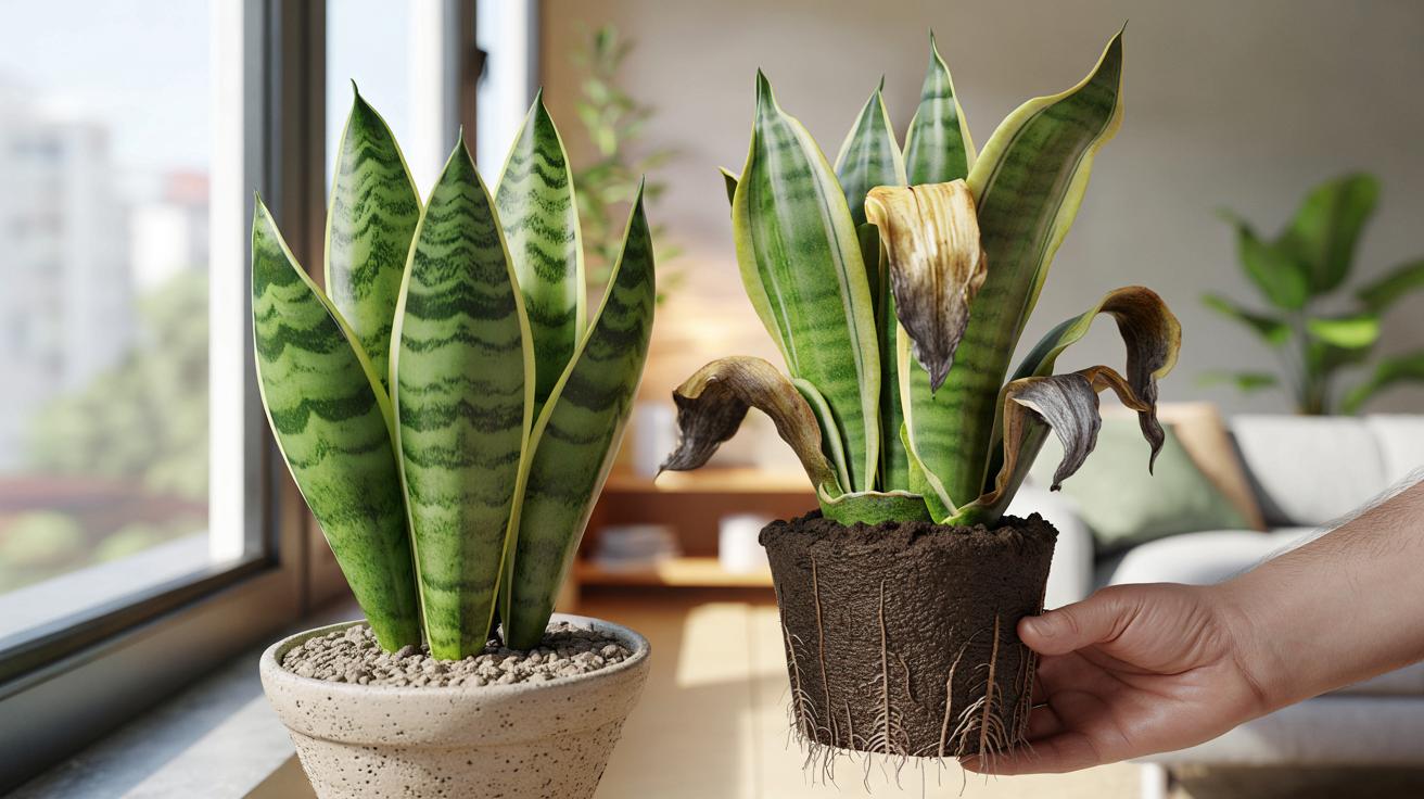 Sansewieria umiera? Sprawdź te objawy, zanim będzie za późno