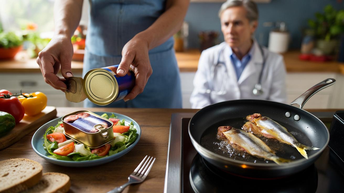Sardynki z puszki: lekarz ostrzega przed jednym nawykiem w kuchni