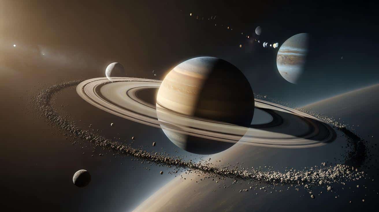 Saturn znów zaskakuje: astronomowie doliczyli się kolejnych księżyców