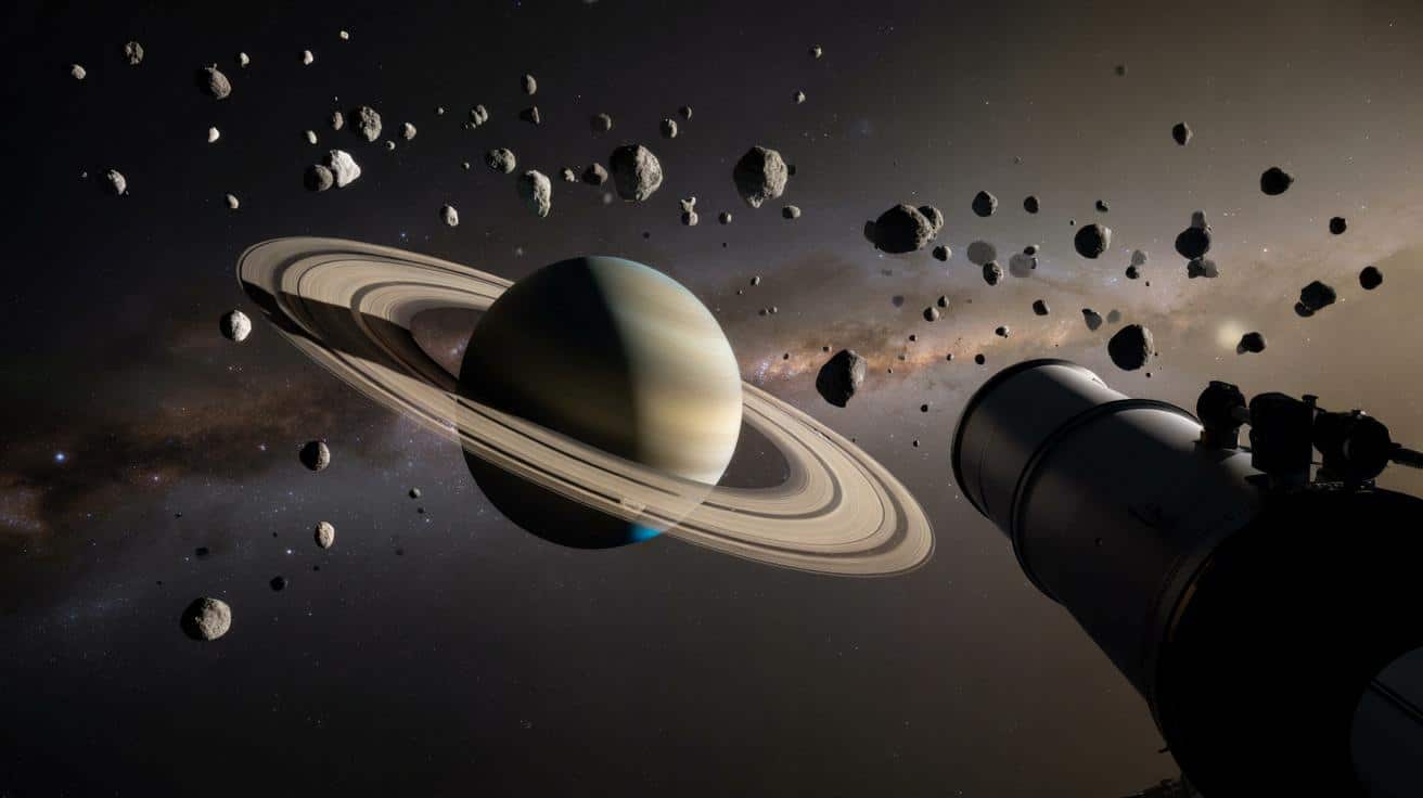 Saturn znów zaskakuje: astronomowie doliczyli się kolejnych mini‑księżyców