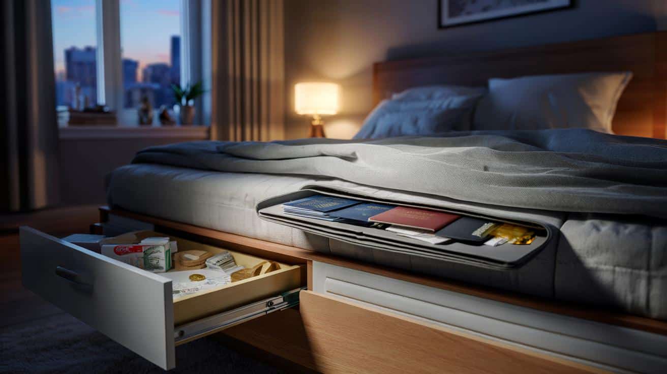 Schowaj dokumenty pod materacem a są bezpieczniejsze niż w szufladzie przy łóżku