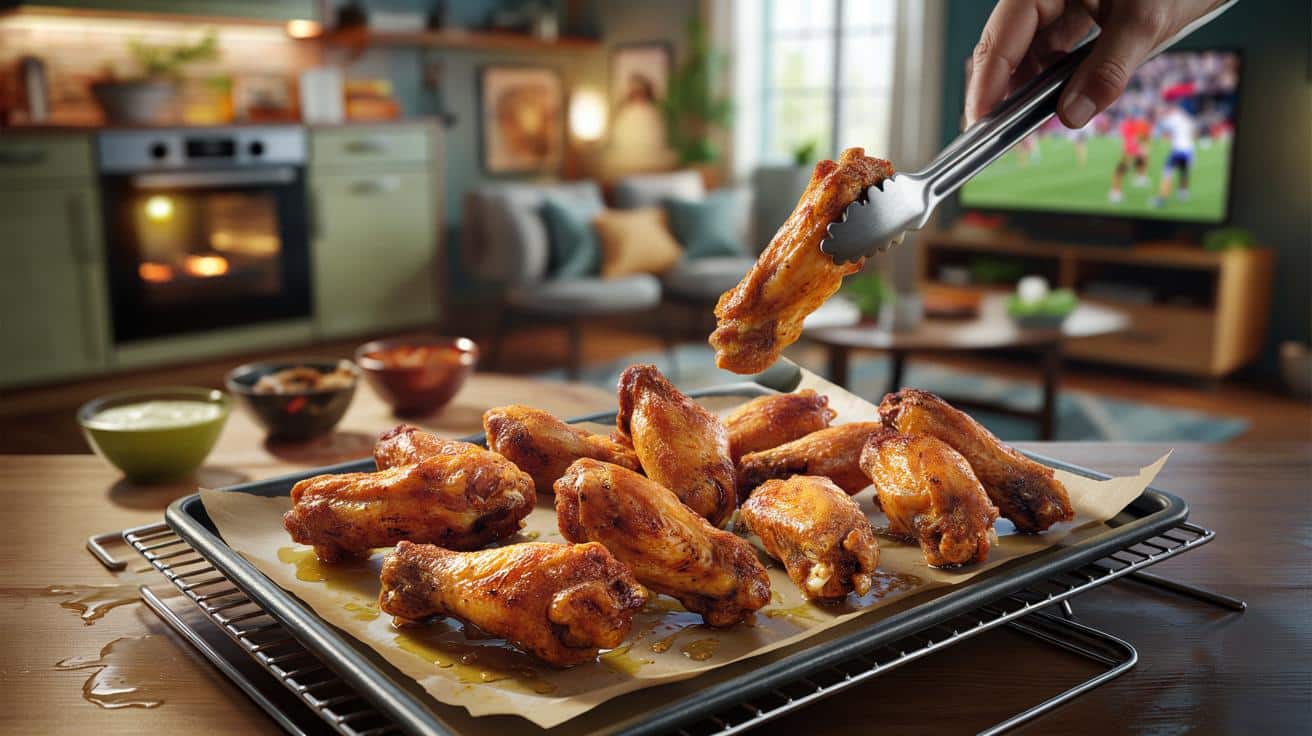 Sekret chrupiących skrzydełek bez smażenia w głębokim tłuszczu