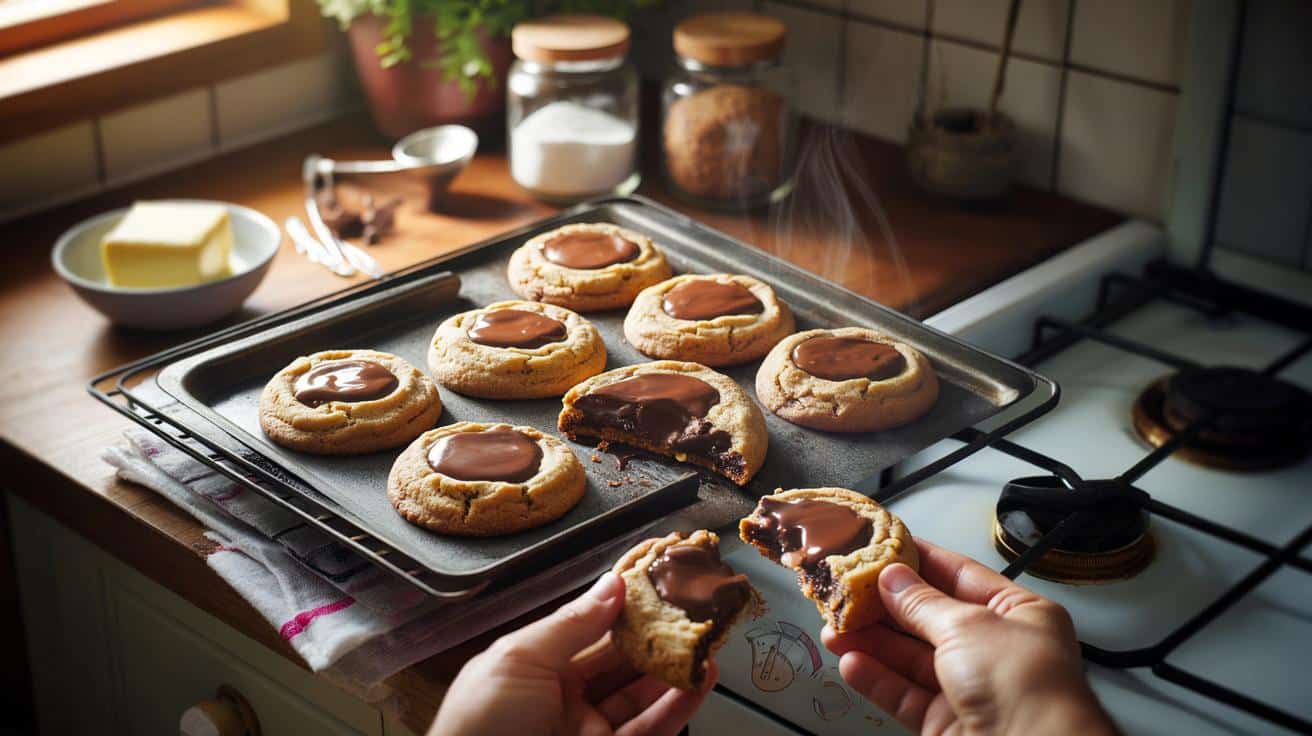 Sekret idealnych czekoladowych ciasteczek, które są chrupiące z zewnątrz i miękkie w środku