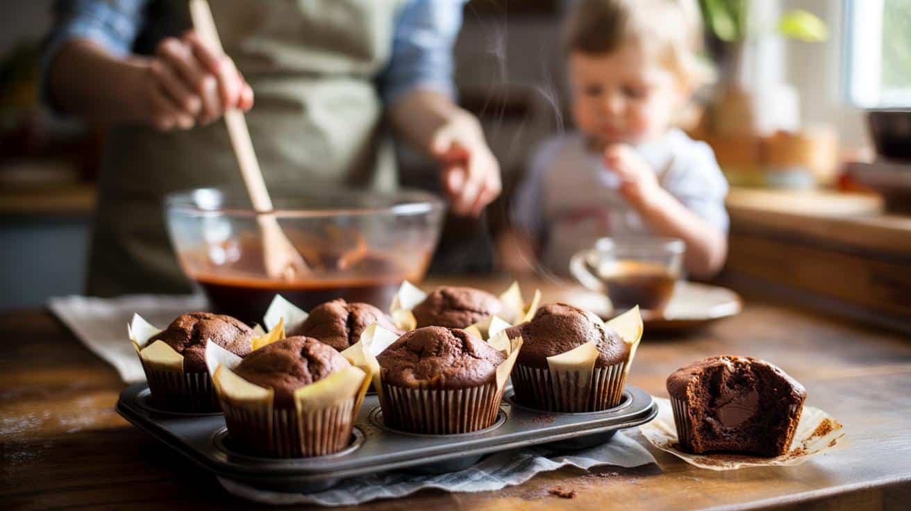 Sekret idealnych muffinek z czekoladą, które nie opadają po wyjęciu z piekarnika