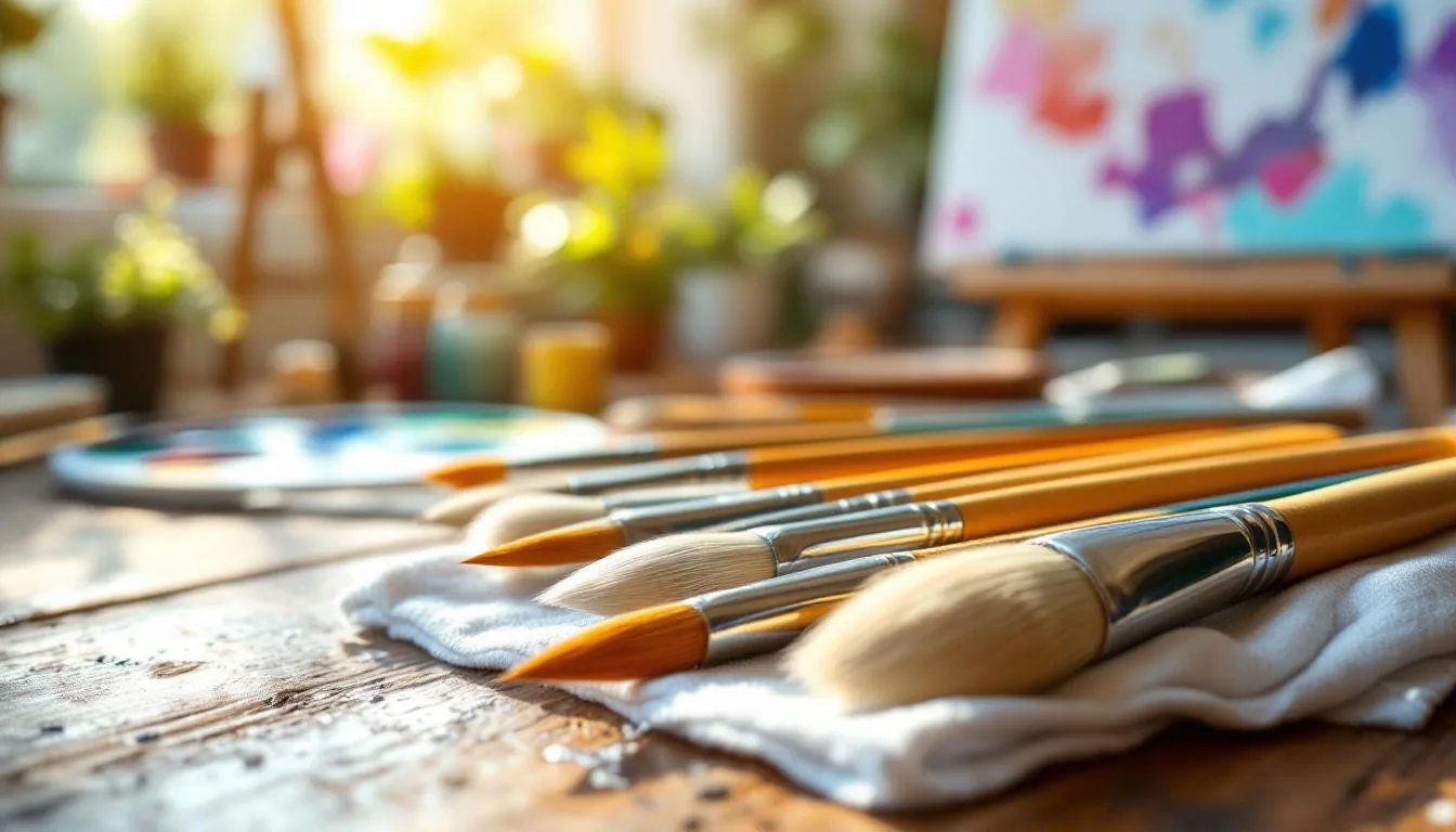 Sekret malarzy: jak dbać o pędzle, by służyły dłużej