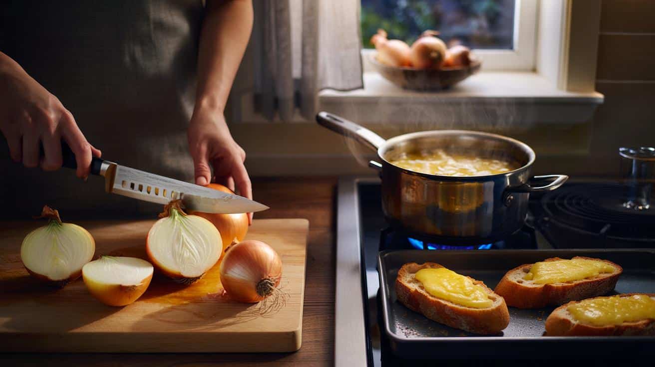 Sekret najlepszej zupy cebulowej bez płaczu